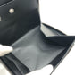 BOTTEGA VENETA 681191 Maxi Intrecciato Cassette Zip wallet accessory Folded wallet Leather Black Used