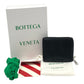 BOTTEGA VENETA 681191 Maxi Intrecciato Cassette Zip wallet accessory Folded wallet Leather Black Used