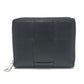 BOTTEGA VENETA 681191 Maxi Intrecciato Cassette Zip wallet accessory Folded wallet Leather Black Used