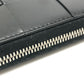 BOTTEGA VENETA 681191 Maxi Intrecciato Cassette Zip wallet accessory Folded wallet Leather Black Used