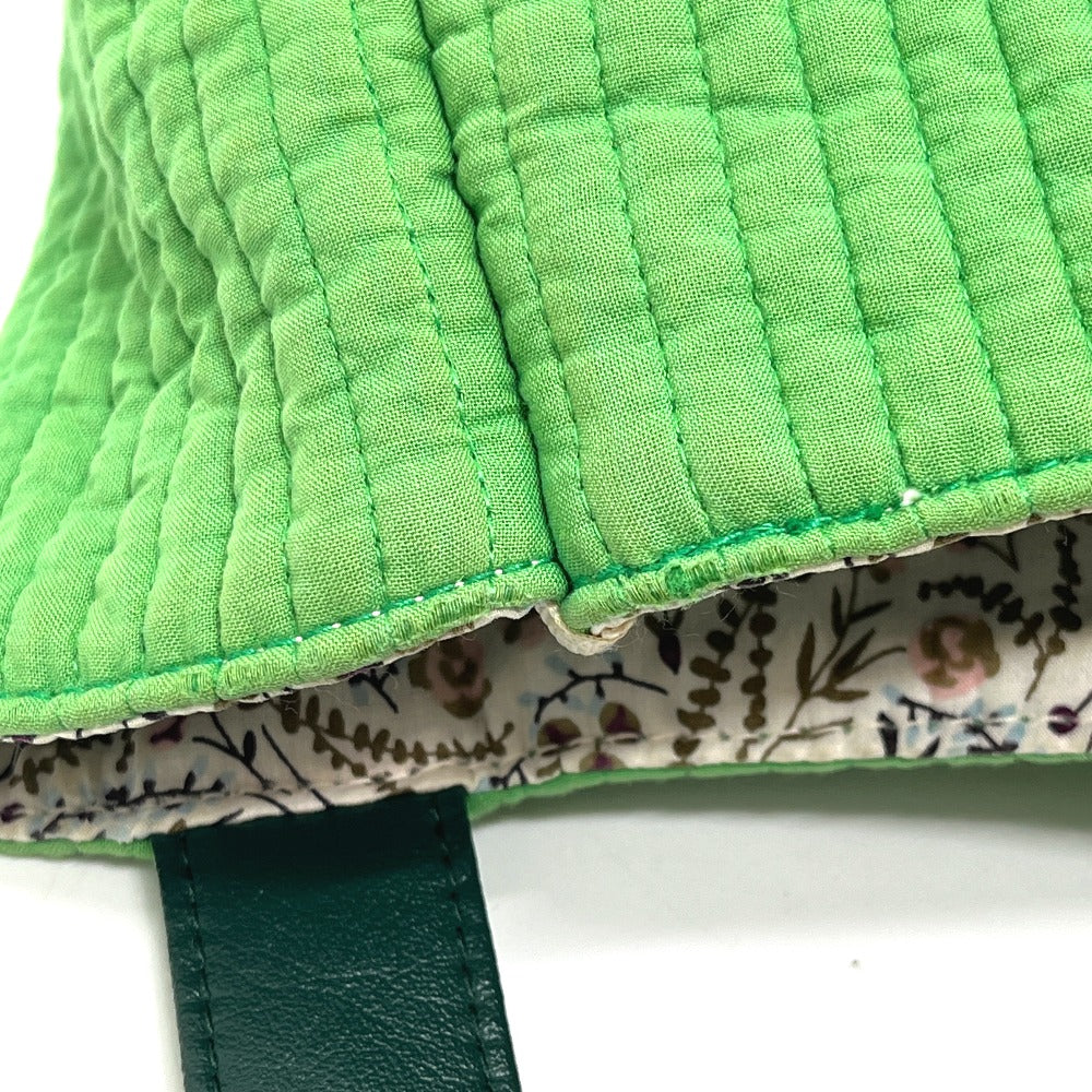 familia Shoulder Bag Pionunnal Collaboration Handbag, Denim Bag Tote Bag cotton Green Used