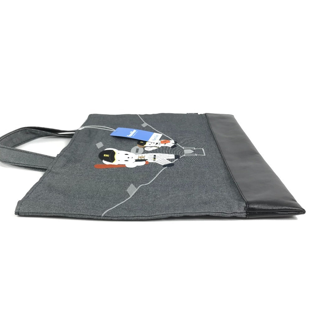 familia 770448 Hanshin Tigers Collaboration, Part 3 Denim bag Shoulder bag, handbag Tote Bag cotton Black Black Used