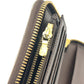 LOUIS VUITTON N60003 ジッピーオーガナイザー ラウンド 長財布 ラウンドジップ 長財布 ダミエキャンバス レディース エベヌ ブラウン