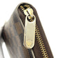 LOUIS VUITTON N60003 ジッピーオーガナイザー ラウンド 長財布 ラウンドジップ 長財布 ダミエキャンバス レディース エベヌ ブラウン