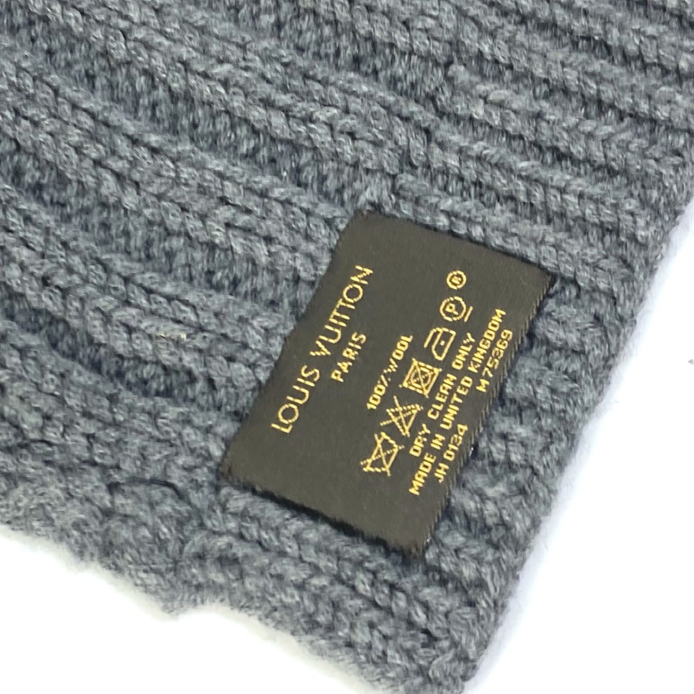 LOUIS VUITTON M75369 エシャルプ・クライマーV マフラー ウール レディース グレー