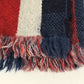 LOUIS VUITTON M70338 Echarpe Messager Fringe Wool Scarf Men's Navy