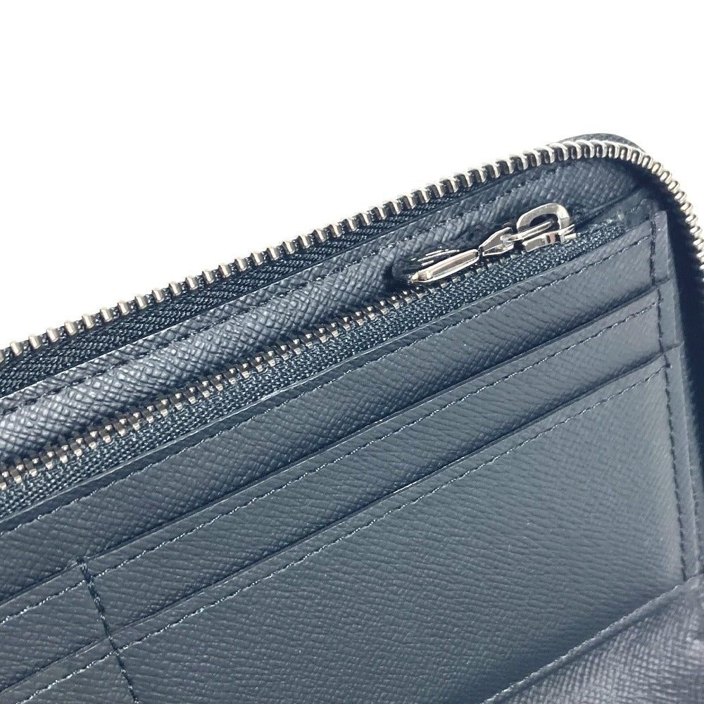 LOUIS VUITTON M62295 Monogram Eclipse Zippy Wallet Vertical Long Wallet Round Zipper Long Wallet Monogram Eclipse Canvas Men's Black