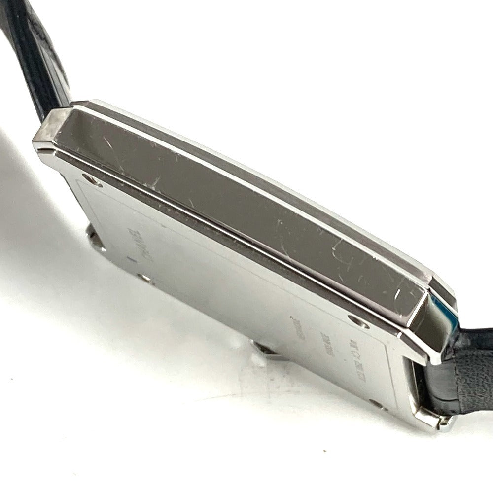 CHANEL H5319 ボーイフレンド ロゴ ウォッチ 時計 革ベルト 腕時計 レザー ユニセックス ブラック