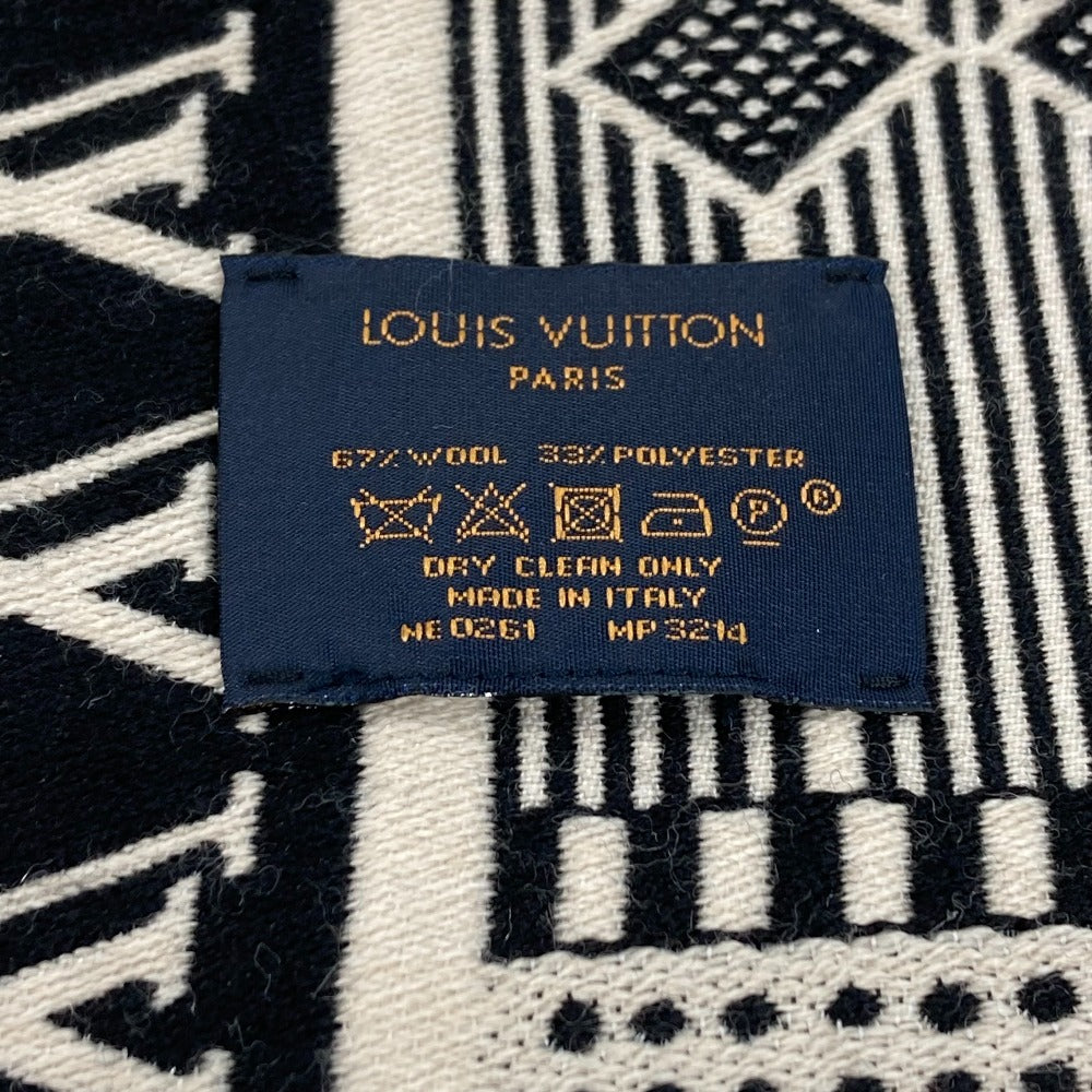 LOUIS VUITTON MP3214 ジオメトリックブランケット インテリア ひざかけ ブランケット ブランケット ウール レディース - brandshop-reference