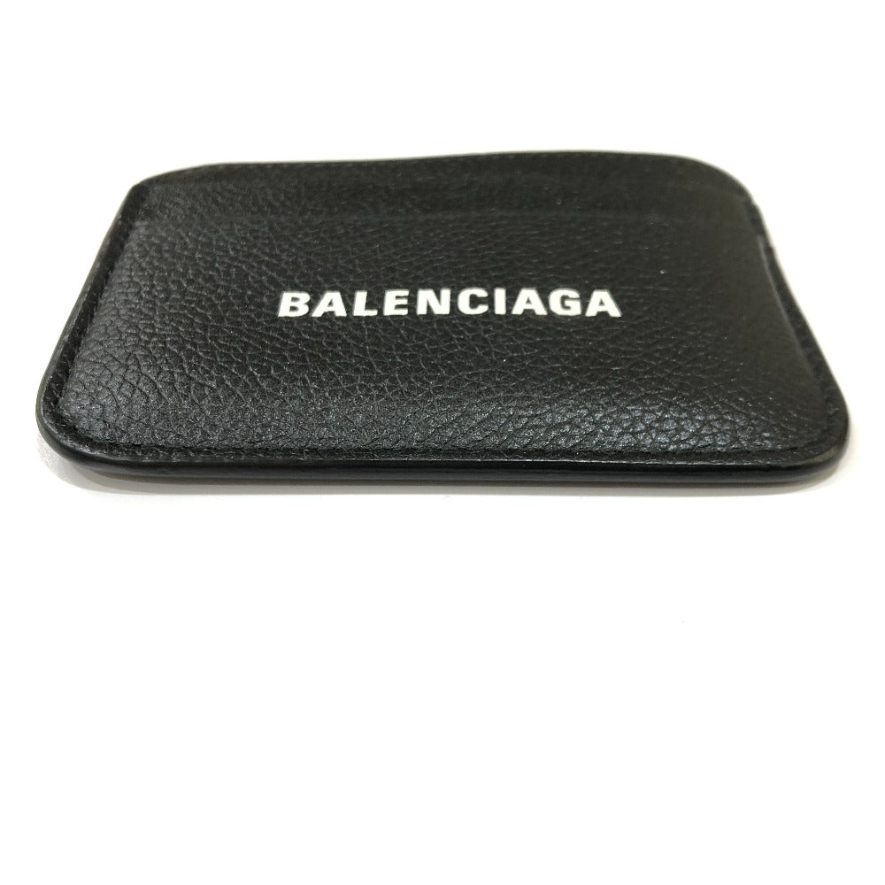 BALENCIAGA 593812 ロゴ フラット ICケース 名刺入れ カードケース レザー レディース
