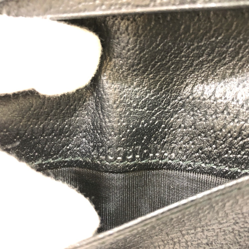 GUCCI 428737 GG Marmont IC Case, Business Card Case, Leather, Women's, Black