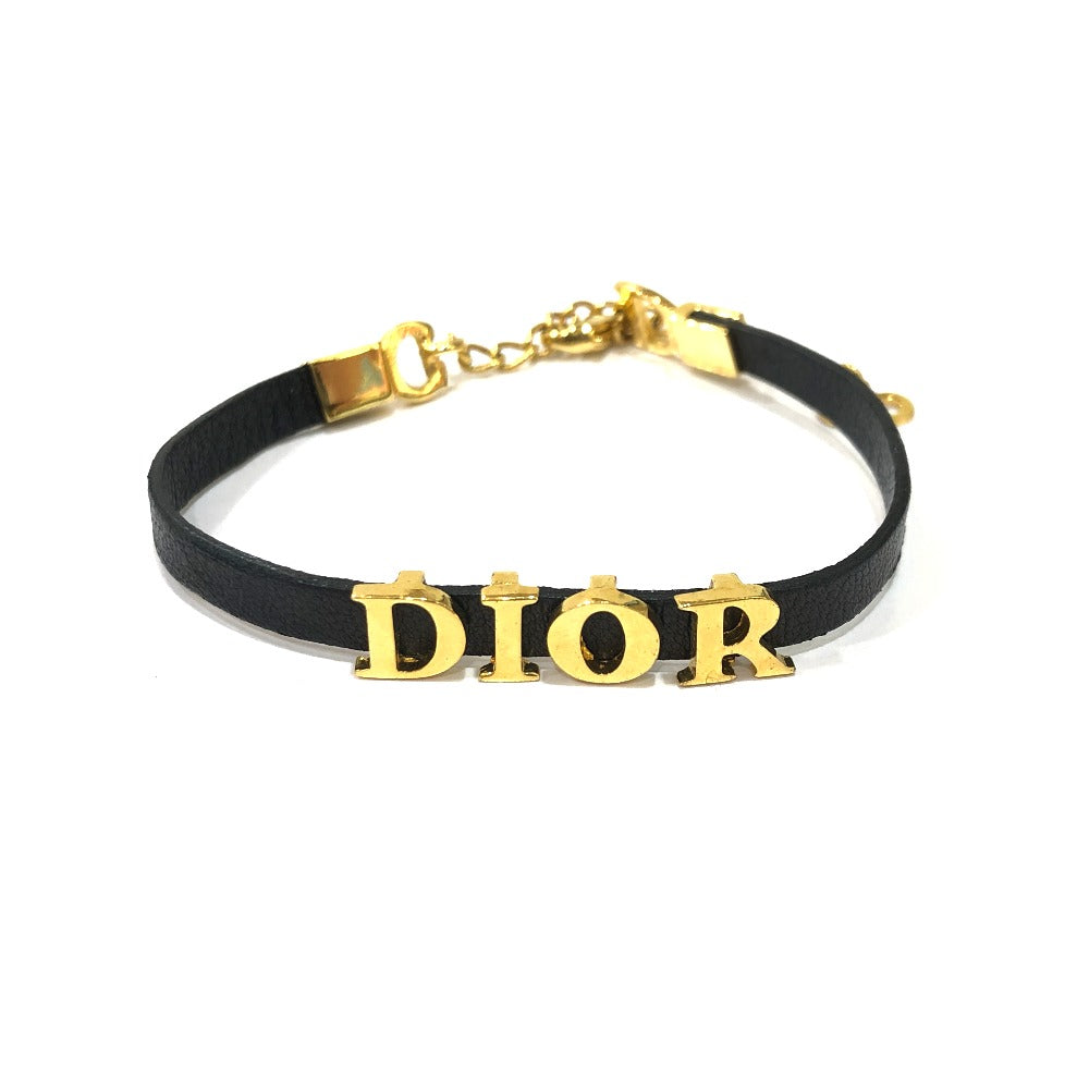Dior ロゴ チョーカー バングル アクセサリー ブレスレット メタル レディース