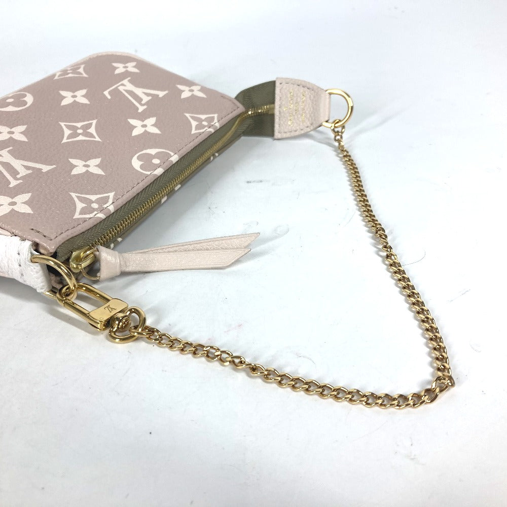 LOUIS VUITTON  M81284 モノグラムアンプラント ミニポシェット・アクセソワール カバン チェーンバッグ ハンドバッグ モノグラムアンプラントレザー レディース