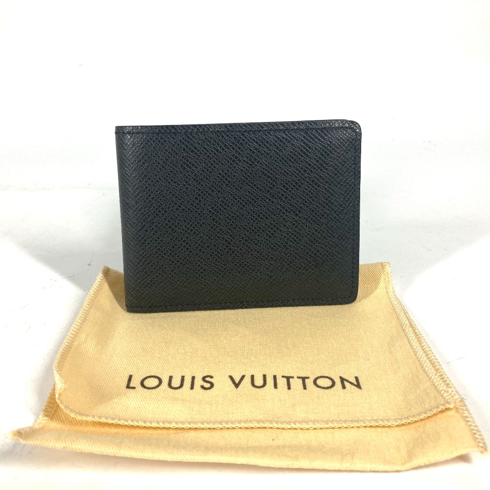 LOUIS VUITTON M30539 タイガ ポルトフォイユスレンダー 札入れ コンパクトウォレット 2つ折り財布 タイガレザー メンズ