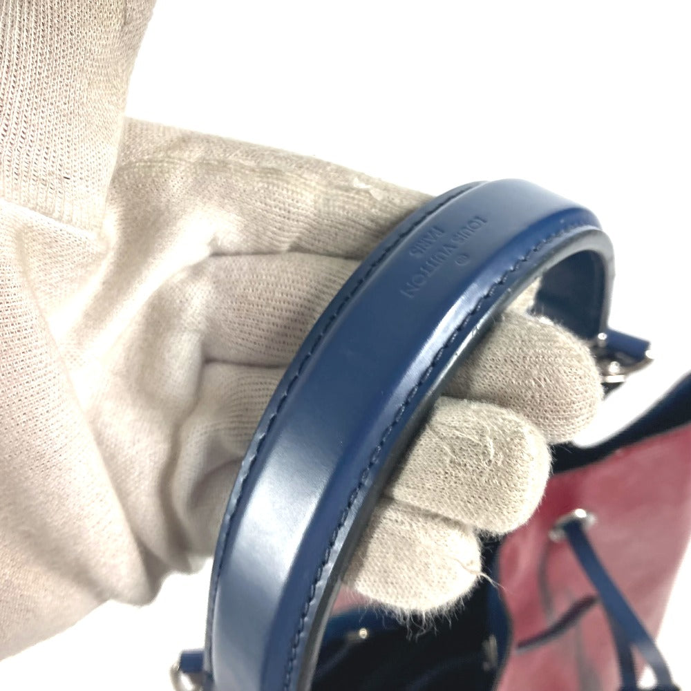 LOUIS VUITTON M55303 エピ ネオノエ ハンドバッグ 2WAY 斜め掛け 巾着 バイカラー ショルダーバッグ エピレザー レディース チェリーベリー ワインレッド