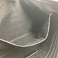 SAINT LAURENT PARIS 397294 Logo Second Bag Pouch Bag Clutch Bag Leather Men's Black