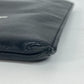 SAINT LAURENT PARIS 397294 Logo Second Bag Pouch Bag Clutch Bag Leather Men's Black