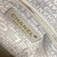 CHANEL バイカラー CC ココマーク マシュマロ カバン ロゴ ハンドバッグ キャンバス レディース