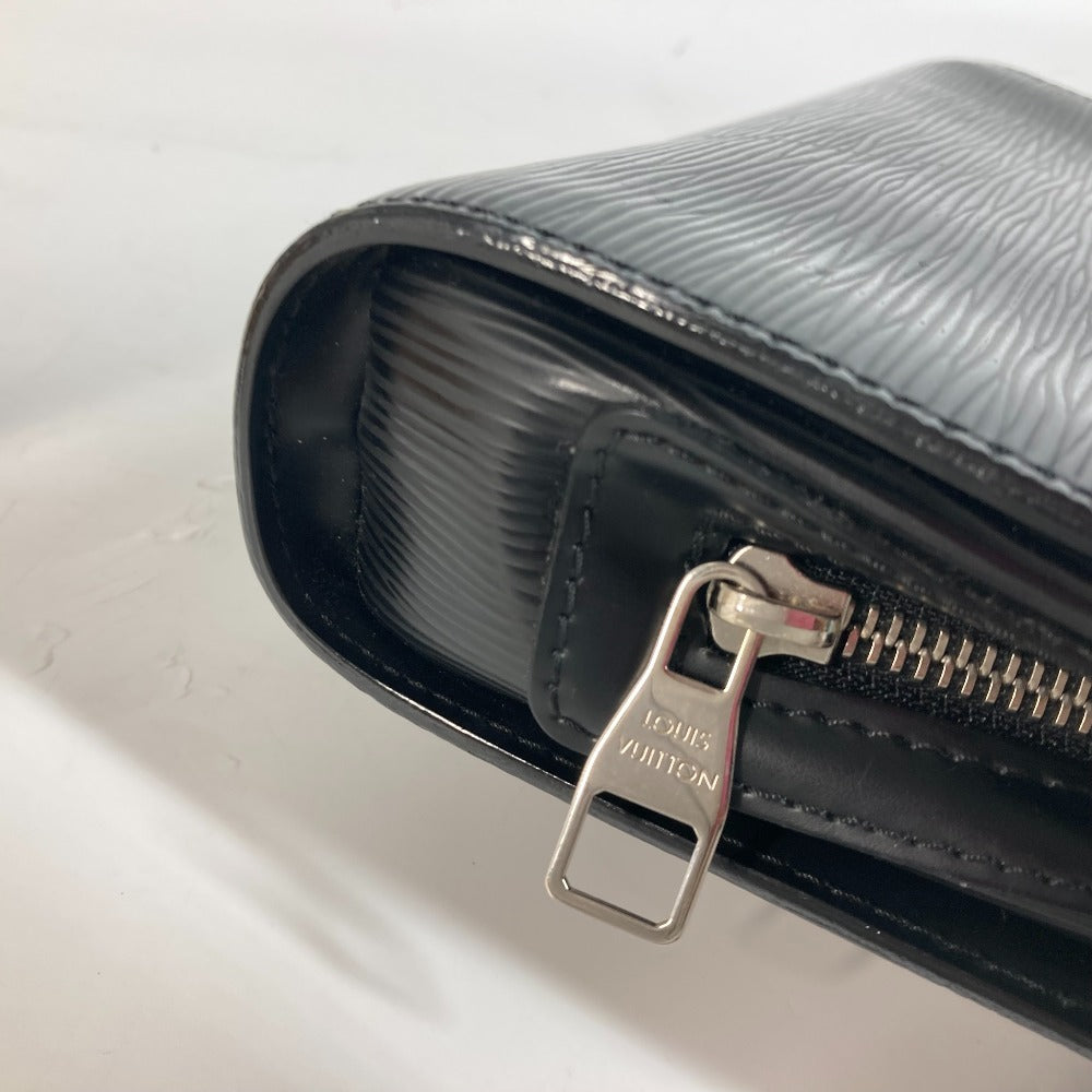 LOUIS VUITTON M59362 Epi Leather Hoche Clutch Bag with Strap, Men's Second Bag, Noir Black