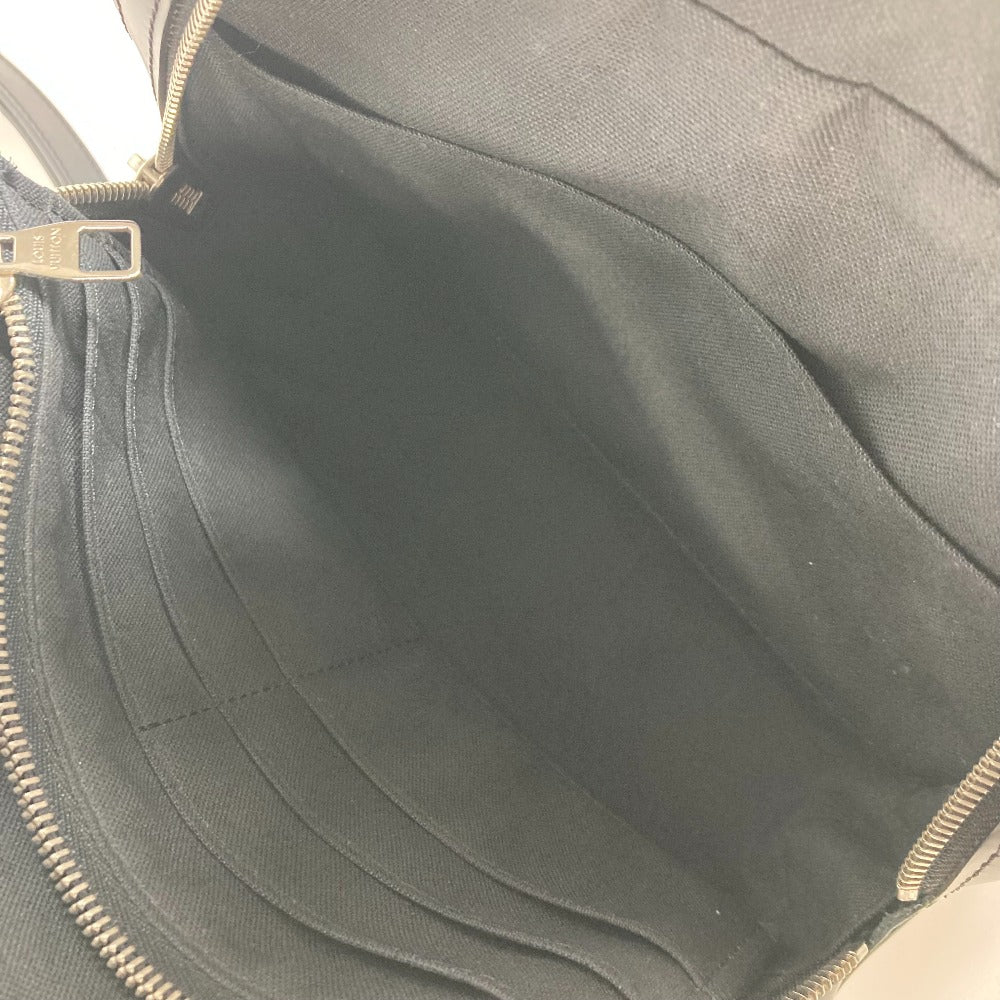 LOUIS VUITTON M59362 Epi Leather Hoche Clutch Bag with Strap, Men's Second Bag, Noir Black