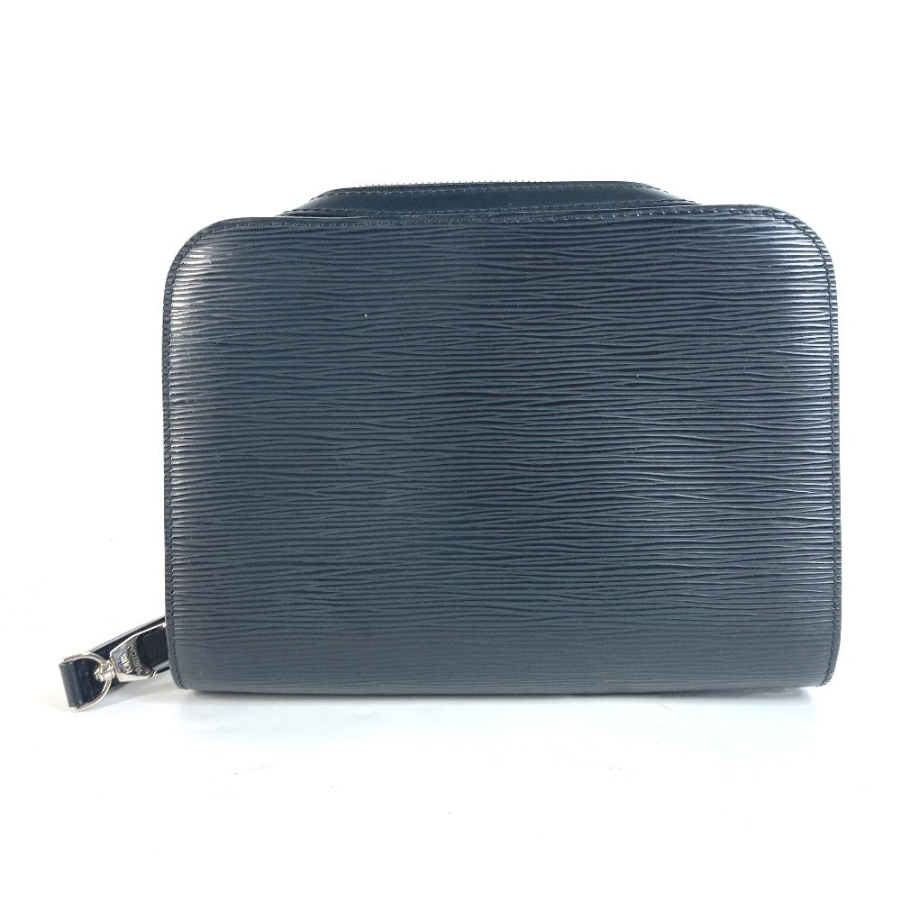LOUIS VUITTON M59362 Epi Leather Hoche Clutch Bag with Strap, Men's Second Bag, Noir Black