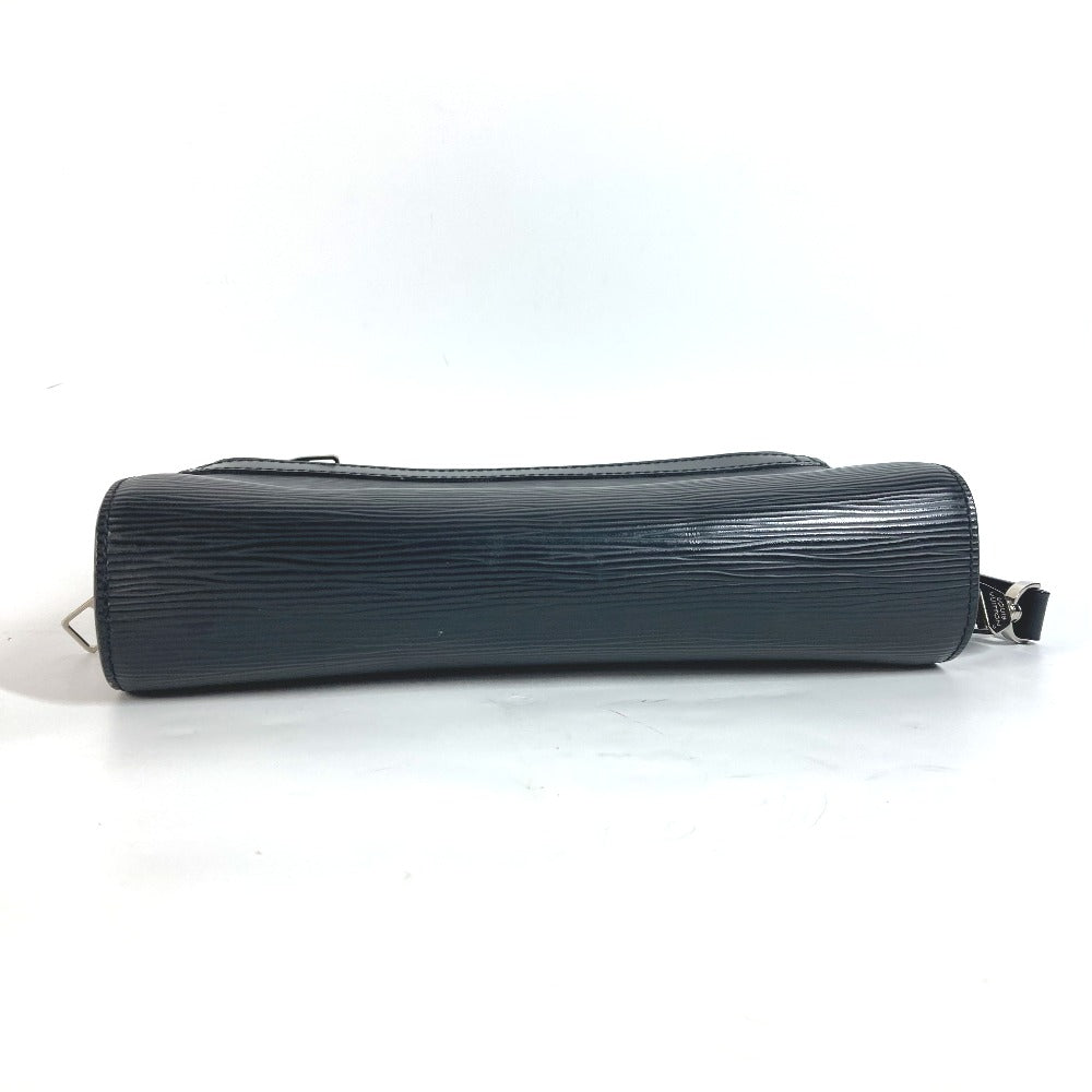 LOUIS VUITTON M59362 Epi Leather Hoche Clutch Bag with Strap, Men's Second Bag, Noir Black