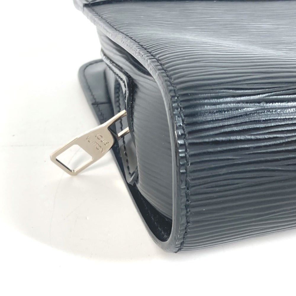 LOUIS VUITTON M59362 Epi Leather Hoche Clutch Bag with Strap, Men's Second Bag, Noir Black