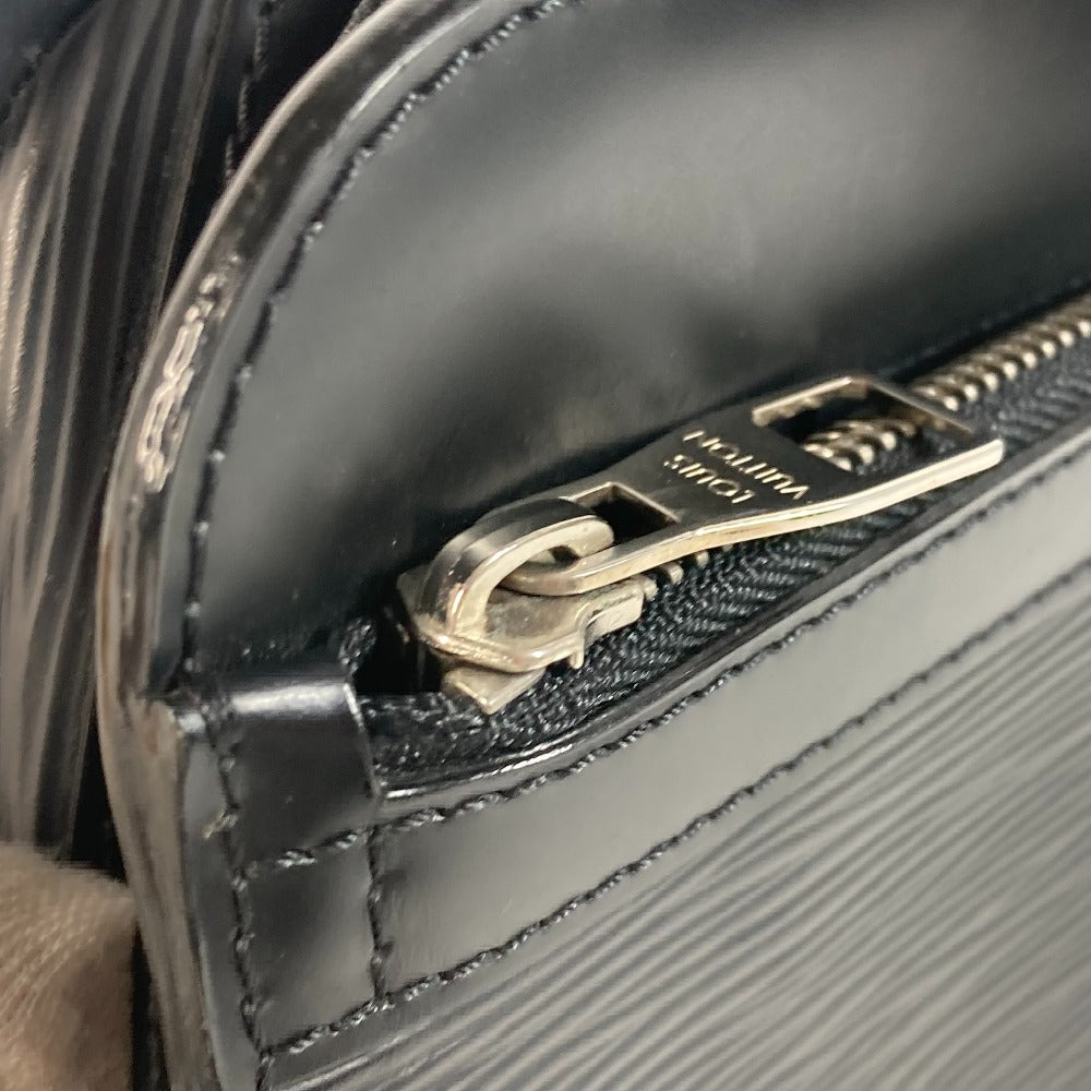 LOUIS VUITTON M59362 Epi Leather Hoche Clutch Bag with Strap, Men's Second Bag, Noir Black