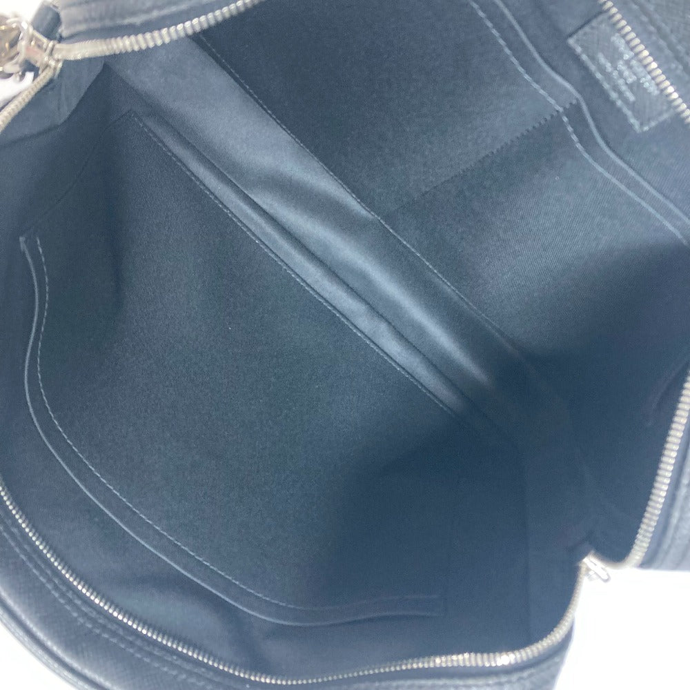LOUIS VUITTON M33412 Taiga PDV Porte-Document Voyage PM Business Bag, Handbag, Taiga Leather, Men's, Ardoise, Black