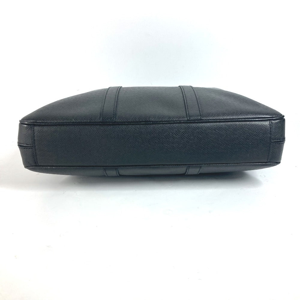 LOUIS VUITTON M33412 Taiga PDV Porte-Document Voyage PM Business Bag, Handbag, Taiga Leather, Men's, Ardoise, Black