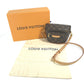LOUIS VUITTON M82335 モノグラム ミニ バムバッグ ショルダーバッグ カバン 斜め掛け ポシェット ポーチ ボディバッグ モノグラムキャンバス レディース ブラウン