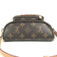 LOUIS VUITTON M82335 モノグラム ミニ バムバッグ ショルダーバッグ カバン 斜め掛け ポシェット ポーチ ボディバッグ モノグラムキャンバス レディース ブラウン