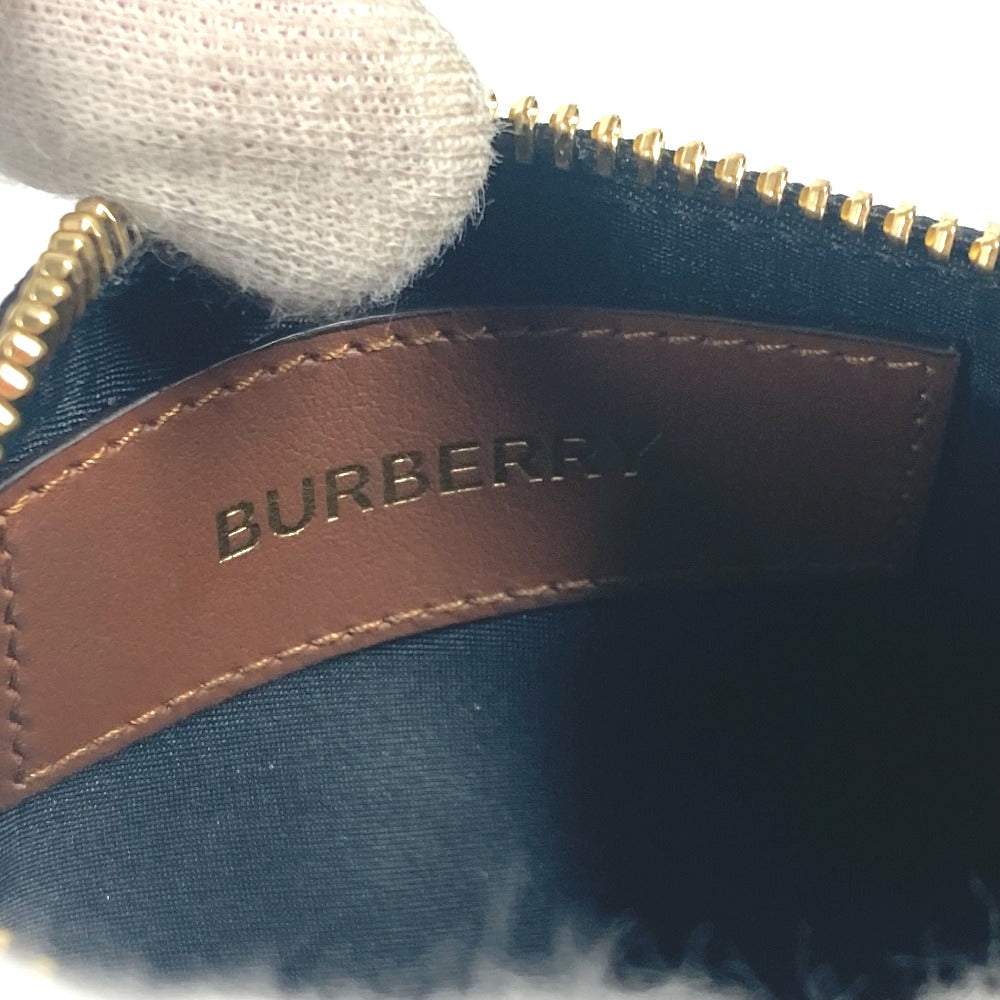 BURBERRY TB ロゴ コインケース 財布 小銭入れ ポーチ レザー レディース