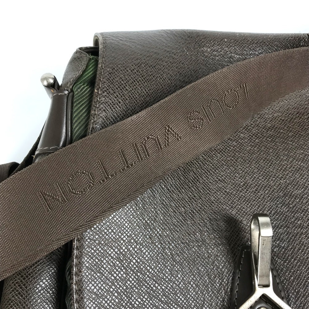 LOUIS VUITTON M30168 タイガ デルス 斜め掛け トートバッグ ショルダーバッグ タイガレザー メンズ