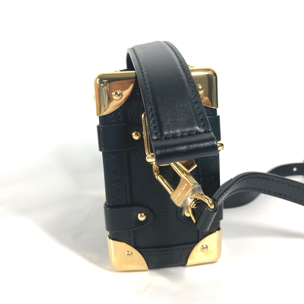 LOUIS VUITTON M23817 クラッチバッグ ポーチ サイドトランク PM カバン 3WAYバッグ ショルダーバッグ 斜め掛け ハンドバッグ レザー レディース ノワール ブラック