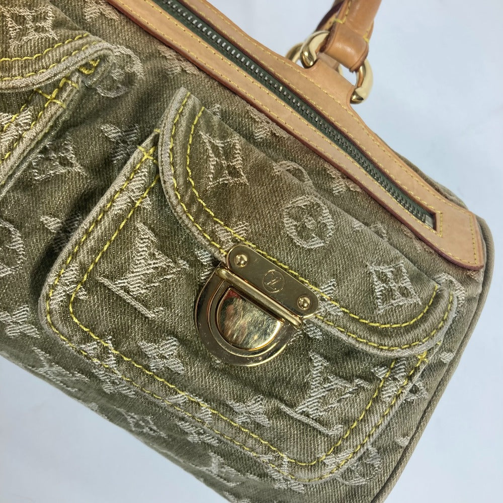 LOUIS VUITTON M95215 モノグラムデニム ネオスピーディ ミニボストンバッグ カバン ハンドバッグ モノグラムデニムキャンバス レディース