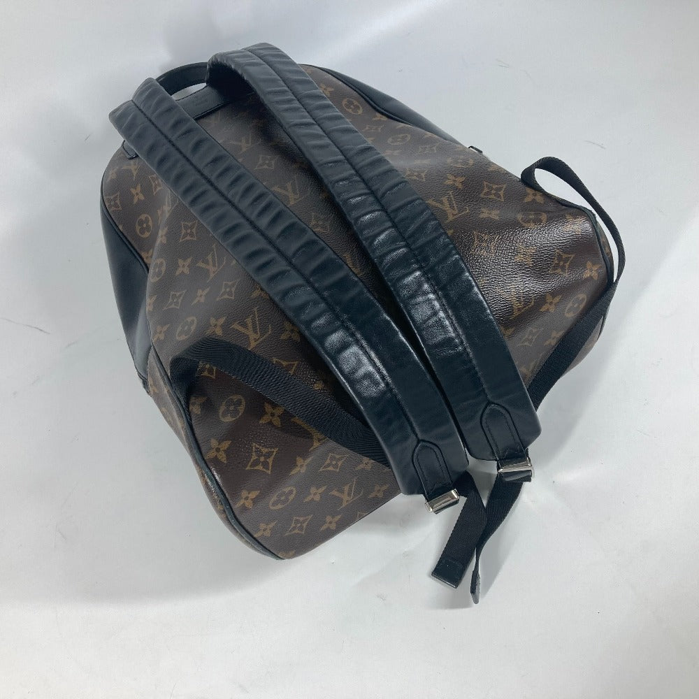 LOUIS VUITTON M45349 モノグラム・マカサー ジョッシュ バックパック カバン リュックサック モノグラムキャンバス メンズ ブラウン