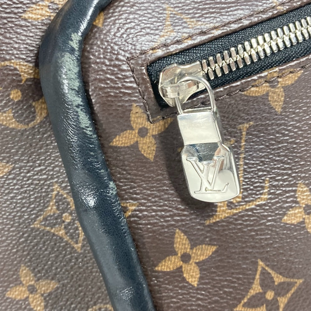 LOUIS VUITTON M45349 モノグラム・マカサー ジョッシュ バックパック カバン リュックサック モノグラムキャンバス メンズ ブラウン