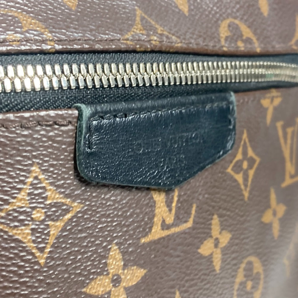 LOUIS VUITTON M45349 モノグラム・マカサー ジョッシュ バックパック カバン リュックサック モノグラムキャンバス メンズ ブラウン