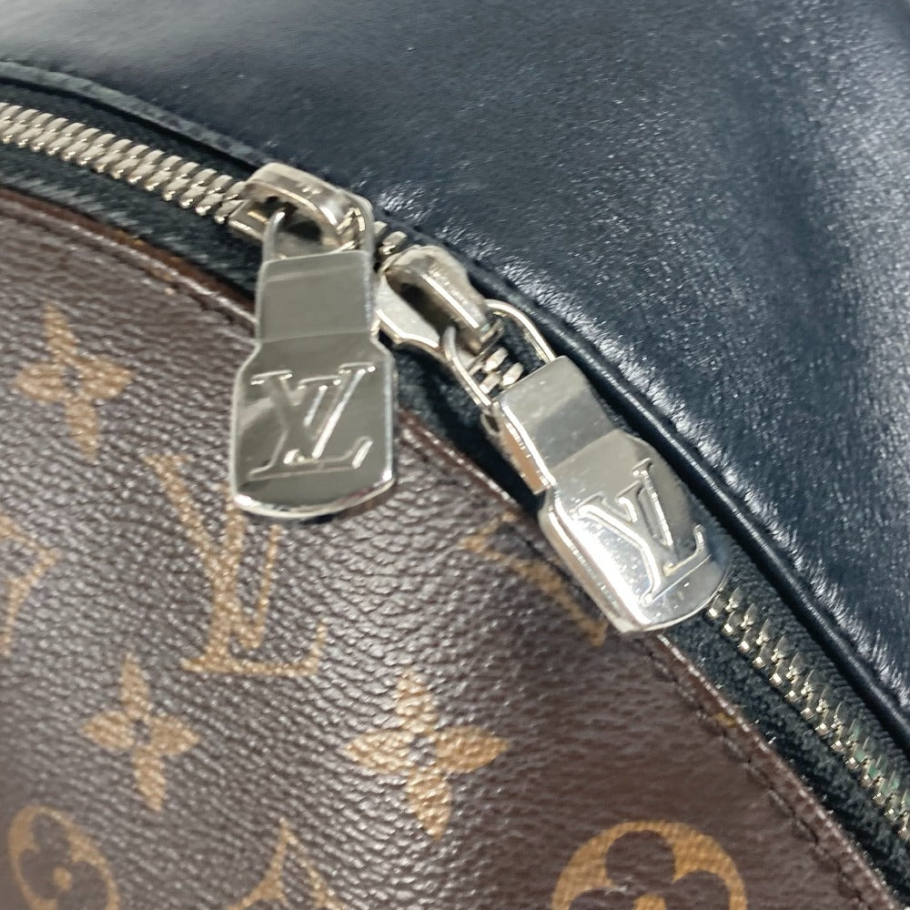 LOUIS VUITTON M45349 モノグラム・マカサー ジョッシュ バックパック カバン リュックサック モノグラムキャンバス メンズ ブラウン