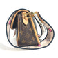 LOUIS VUITTON M45985 モノグラム ディアヌ NM PM カバン ポシェット 斜め掛け フラップ ショルダーバッグ モノグラムキャンバス レディース ノワール ブラウン