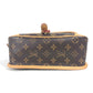 LOUIS VUITTON M45985 モノグラム ディアヌ NM PM カバン ポシェット 斜め掛け フラップ ショルダーバッグ モノグラムキャンバス レディース ノワール ブラウン