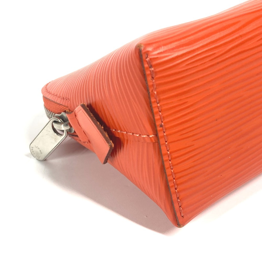 LOUIS VUITTON M40642 エピ ポシェット コスメティック PM メイクポーチ マルチポーチ 化粧ポーチ エピレザー レディース ピモン オレンジ