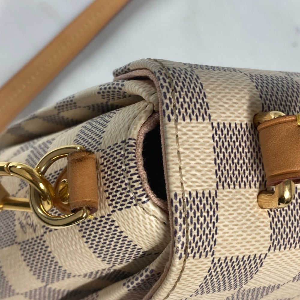 LOUIS VUITTON N41581 ダミエアズール タッセルチャーム付き クロワゼット  カバン 2WAYバッグ ショルダーバッグ ハンドバッグ ダミエアズールキャンバス レディース