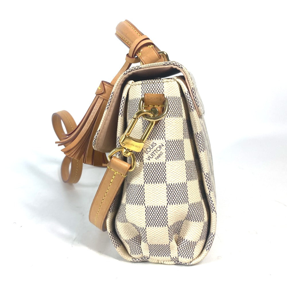 LOUIS VUITTON N41581 ダミエアズール タッセルチャーム付き クロワゼット  カバン 2WAYバッグ ショルダーバッグ ハンドバッグ ダミエアズールキャンバス レディース