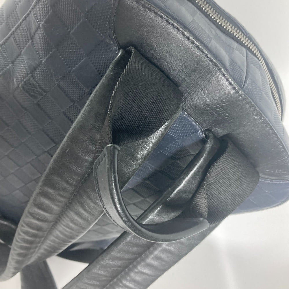 LOUIS VUITTON N40091 ダミエアンフィニ キャンパス バックパック カバン バイカラー リュックサック ダミエアンフィニレザー ユニセックス