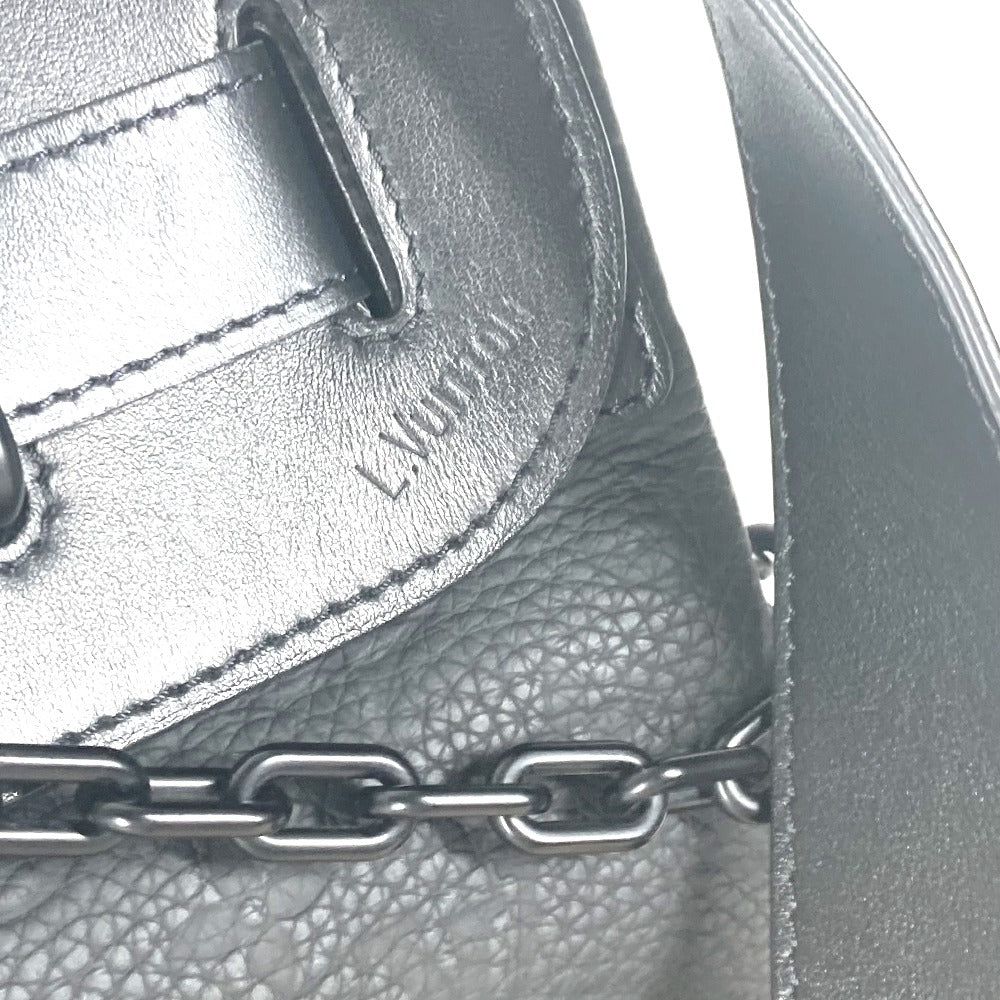 LOUIS VUITTON M55701 モノグラム スティーマーPM カバン 斜め掛け トートバッグ ハンドバッグ ショルダーバッグ トリヨンレザー ユニセックス ノワール ブラック