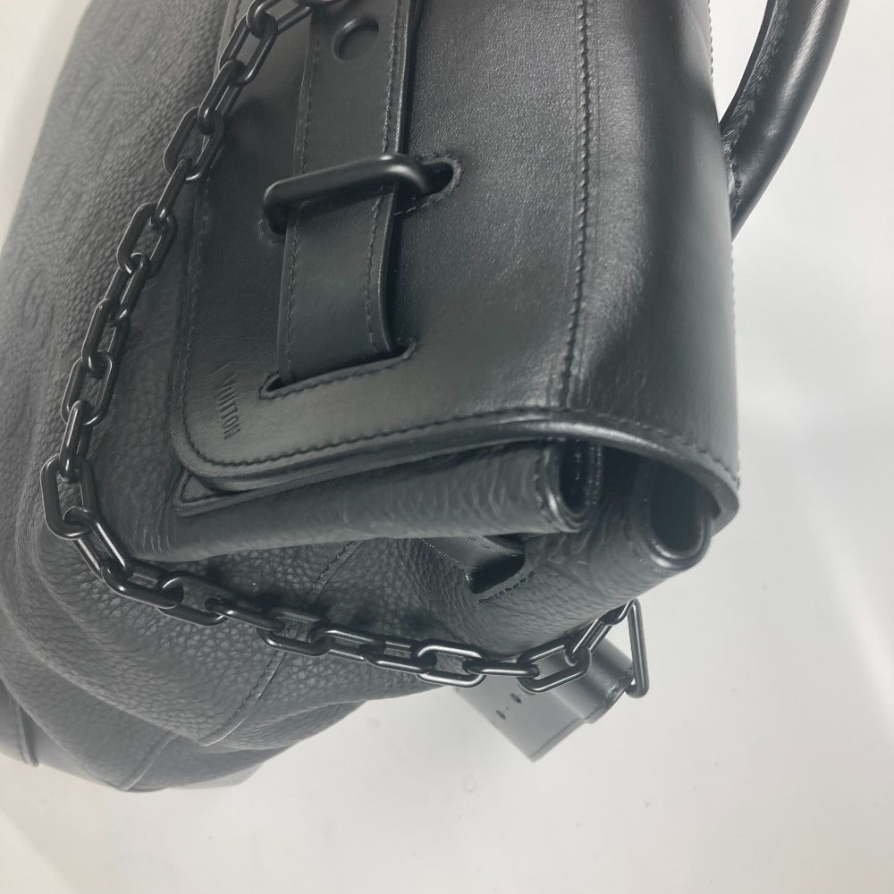 LOUIS VUITTON M55701 モノグラム スティーマーPM カバン 斜め掛け トートバッグ ハンドバッグ ショルダーバッグ トリヨンレザー ユニセックス ノワール ブラック