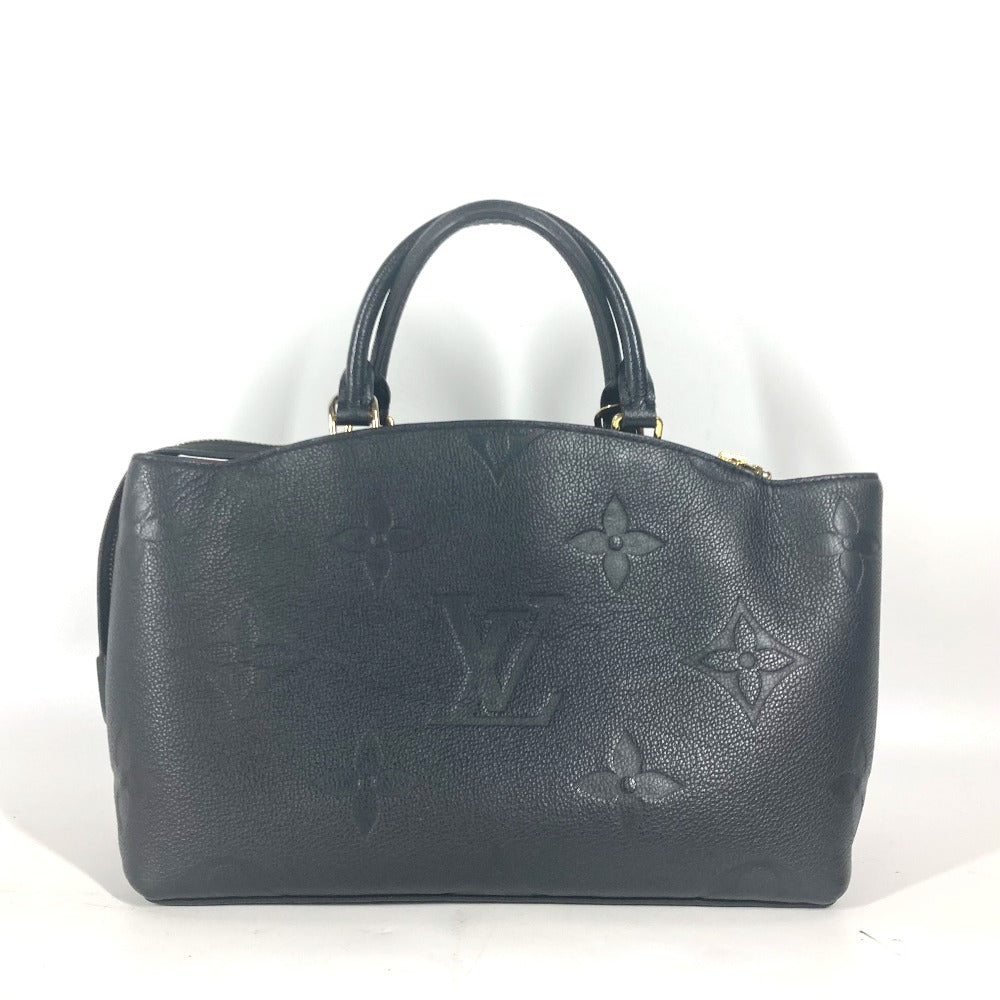 LOUIS VUITTON M58916 モノグラムアンプラント プティ・パレ PM カバン トートバッグ ハンドバッグ モノグラムアンプラントレザー レディース ノワール ブラック