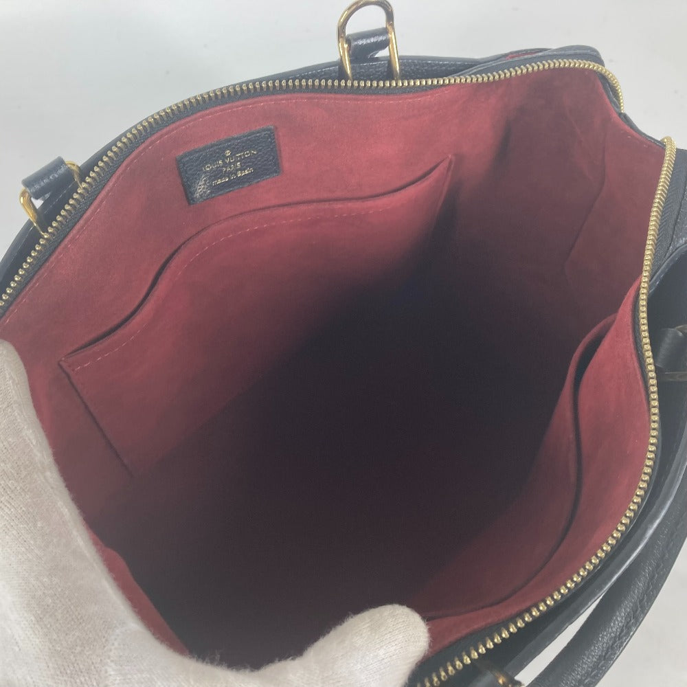 LOUIS VUITTON M58916 モノグラムアンプラント プティ・パレ PM カバン トートバッグ ハンドバッグ モノグラムアンプラントレザー レディース ノワール ブラック